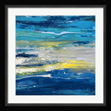 Framed In Volo sul Mare II Print