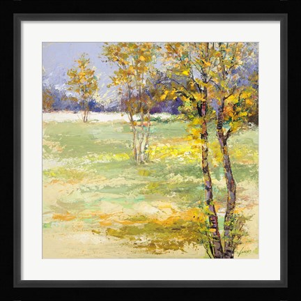 Framed Brezza del Bosco Print