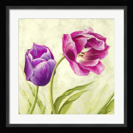 Framed Tulipani Danzanti (Detail) Print