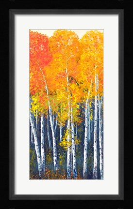 Framed Autunno I Print