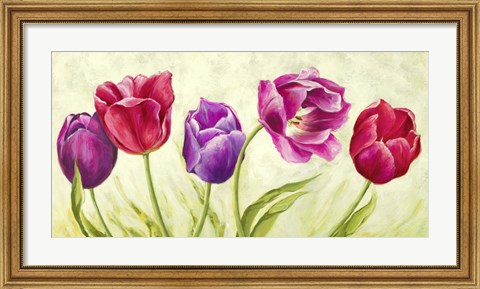 Framed Tulipani Danzanti Print