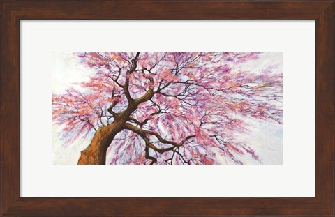 Framed Sotto l&#39;albero in Fiore Print