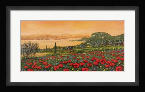 Framed Dalle Colline Print
