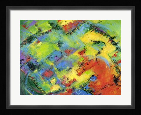 Framed Immagini di Viaggi Print