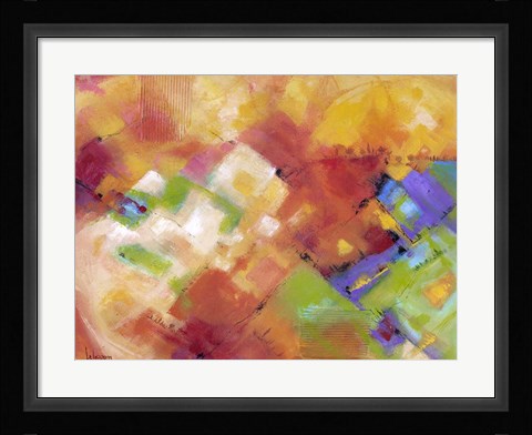 Framed Terre Baciate dal Sole Print