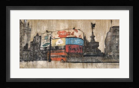 Framed Piccadilly Circus 1 Print