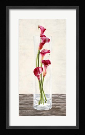 Framed Arrangement of Callas Print