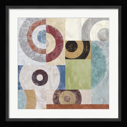 Framed Waves I Print