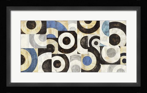 Framed Universo Circolare Print