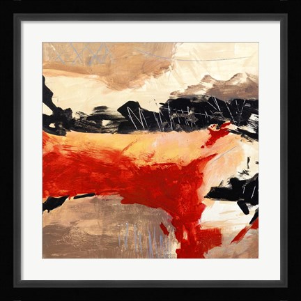 Framed L'Amour I Print