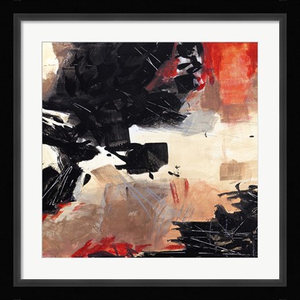 Framed L'Amour II Print