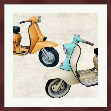Framed Superscooters II Print
