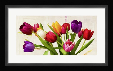 Framed Bouquet d'Ete Print