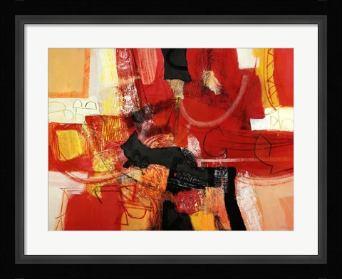 Framed Davanti al Fuoco Print