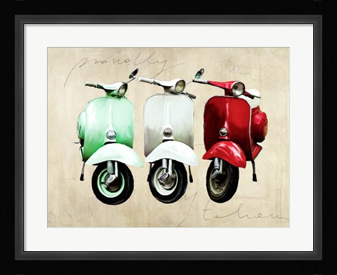 Framed Proudly Italian Print