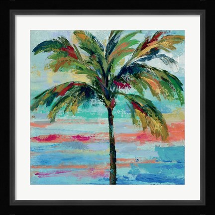 Framed California Palm II Print