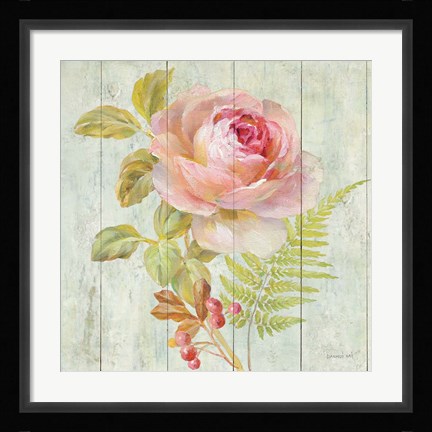 Framed Natural Flora I Print