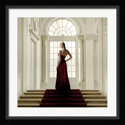 Framed Remembering the Dance (Detail) Print