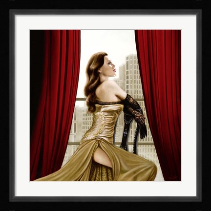 Framed High Heels Print