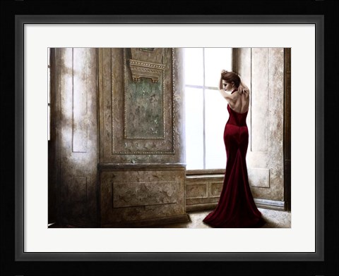 Framed At the Palace Print