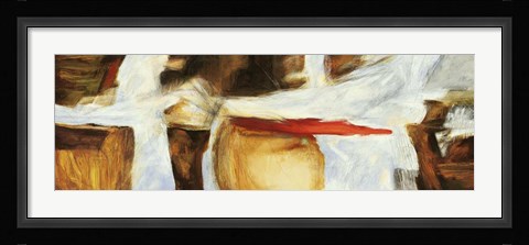 Framed Sound of Wood Print