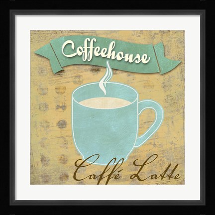 Framed Caffe Latte Print