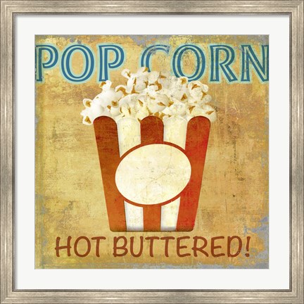 Framed Pop Corn Print