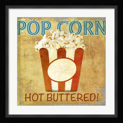 Framed Pop Corn Print