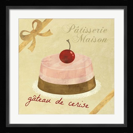 Framed Gateau de Cerise Print