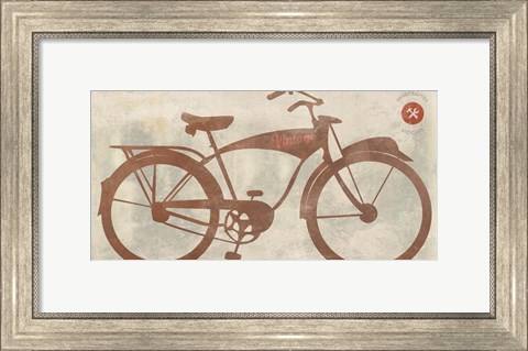 Framed Vintage Bike Print