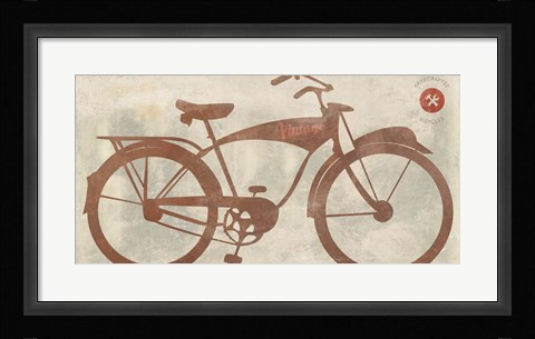 Framed Vintage Bike Print