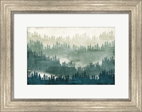 Framed Mountainscape Print