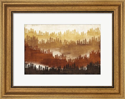 Framed Mountainscape Spice Print