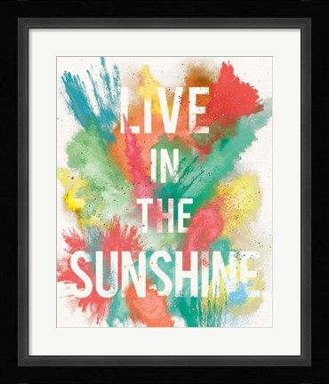 Framed Be Bold II Print