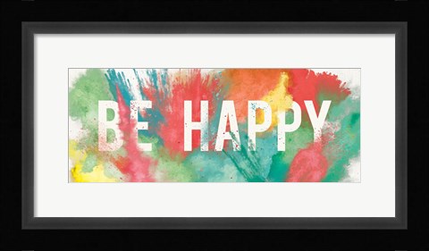 Framed Be Bold III Print