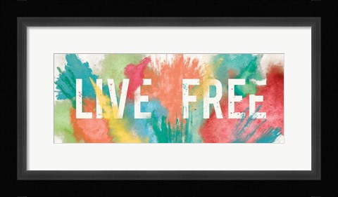 Framed Be Bold IV Print