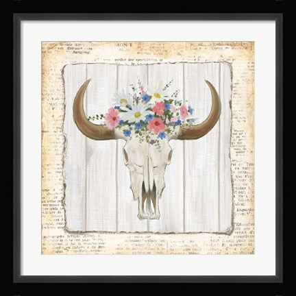 Framed Bohemian Rising II Print