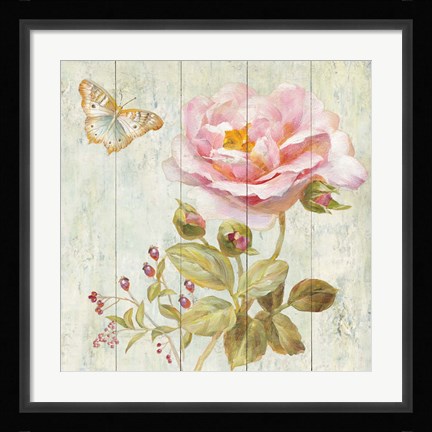 Framed Natural Flora II Print