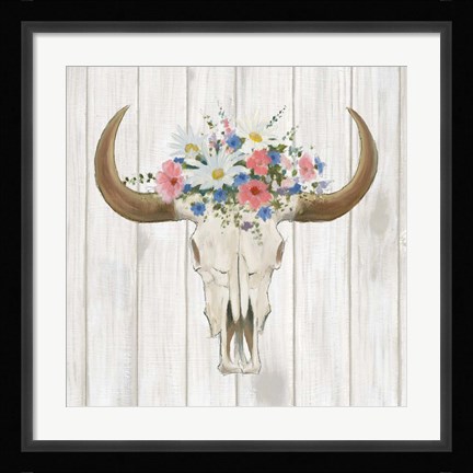 Framed Bohemian Rising II no Border Print