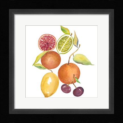 Framed Harvest Medley III Print