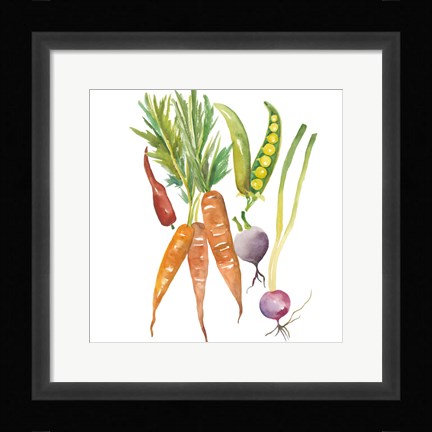 Framed Harvest Medley IV Print