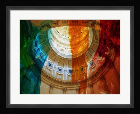 Framed Denver Capitol I Print