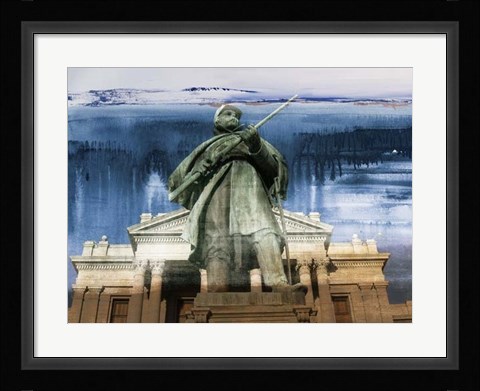 Framed Denver Capitol III Print