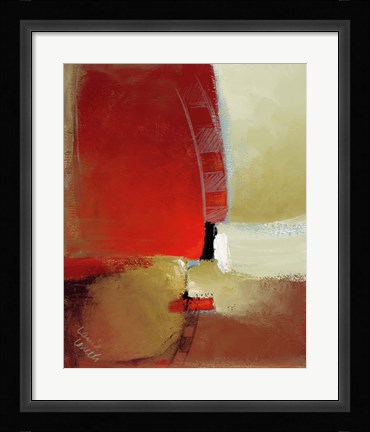 Framed Canyon Light I Print