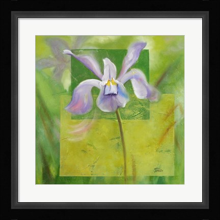 Framed Cool Garden III Print