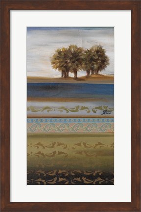 Framed Desert Palms I Print