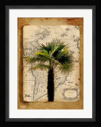 Framed America II Print