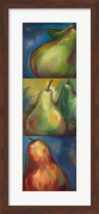 Framed Pears 3 in 1 I Print