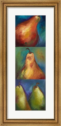 Framed Pears 3 in 1 II Print