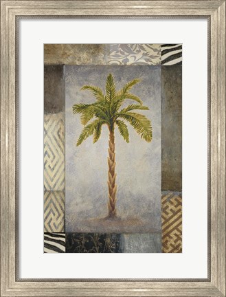 Framed Sun Palm I Print